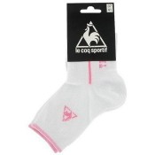 Vente Privee Le Coq Sportif Socquettes De Sport Femme Blanc - Chaussettes Femme